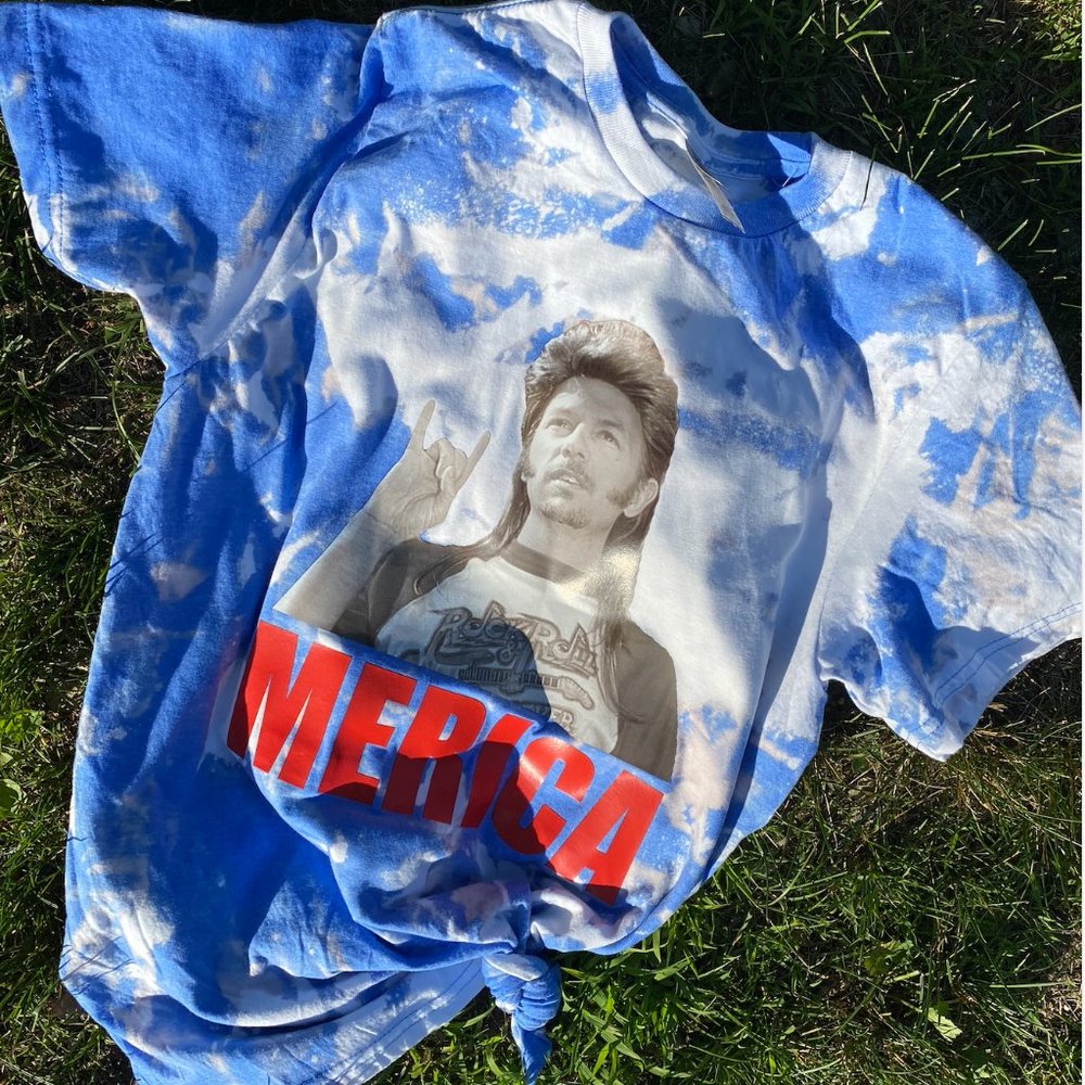Joe Dirt Merica Bleached Tee
